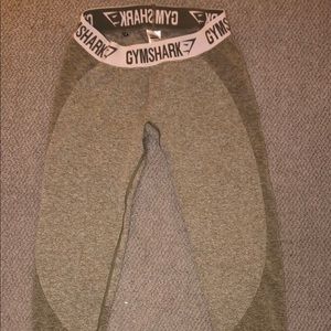 Gymshark Flex leggings in khaki marl